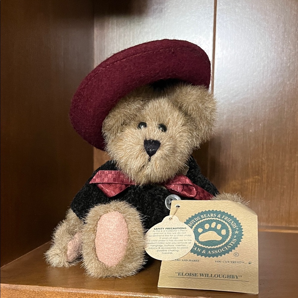 Boyds Bears Plush “ Eloise Willoughby” with attached tags